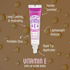 Application douce de Ruby Kisses Broadway Vita-Lip sur les lèvres