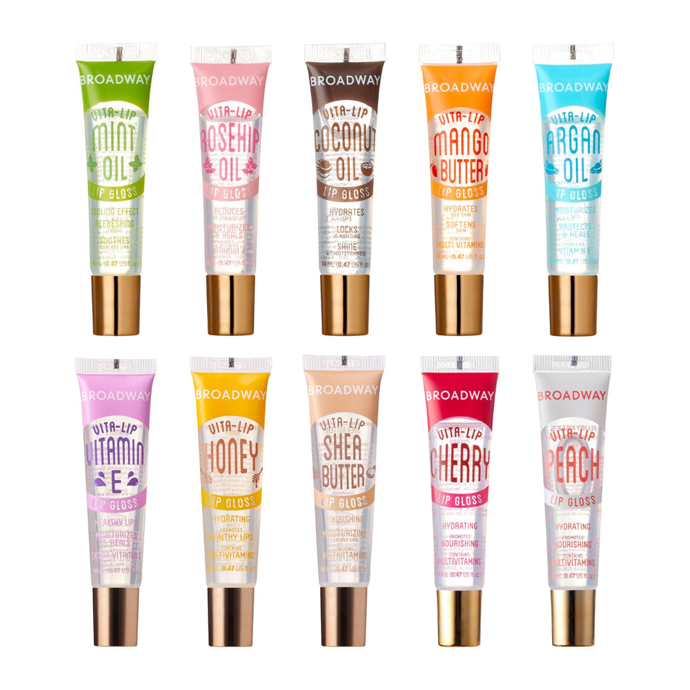 Ruby Kisses Broadway Vita-Lip brillange claire et hydratation sur les lèvres