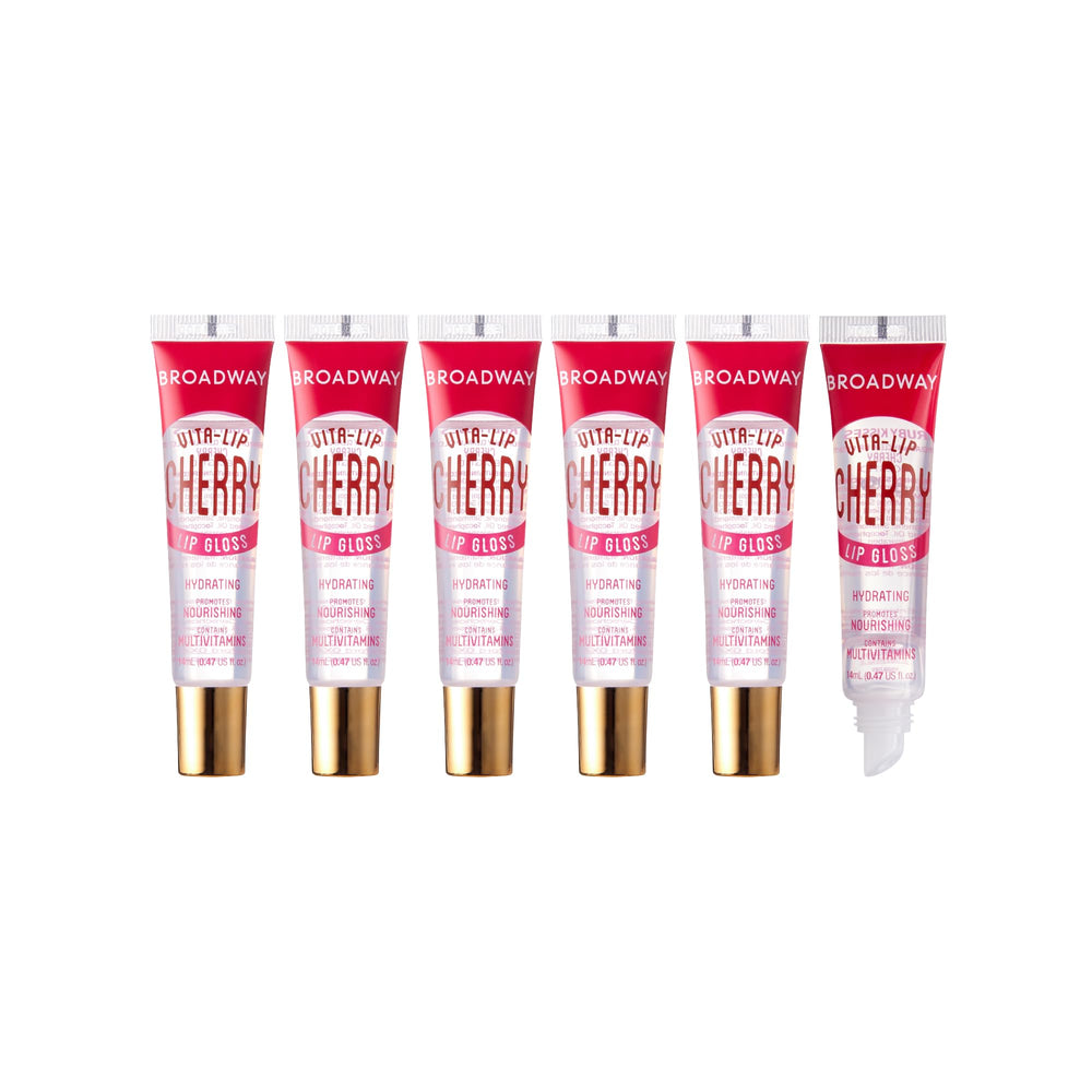 Ruby Kisses Broadway Vita-Lip Clair – emballage élégant et pratique, parfait pour votre vanity.
