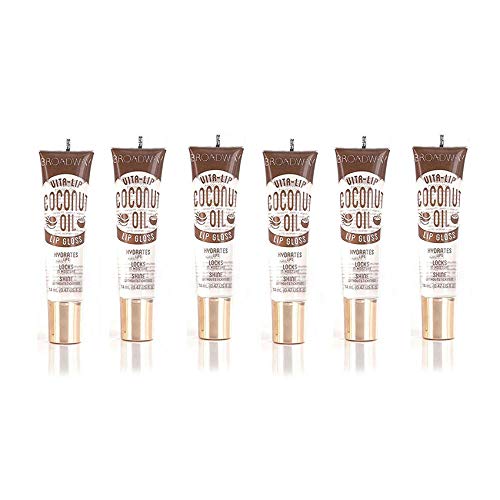 Vita-Lip GlossRuby Kisses Broadway en flacon brillant et hydratant.