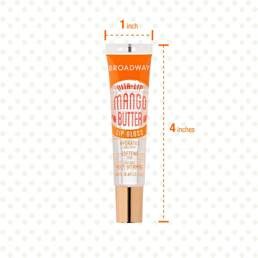 Ruby Kisses Broadway Vita-Lip Gloss étui pratique et portable