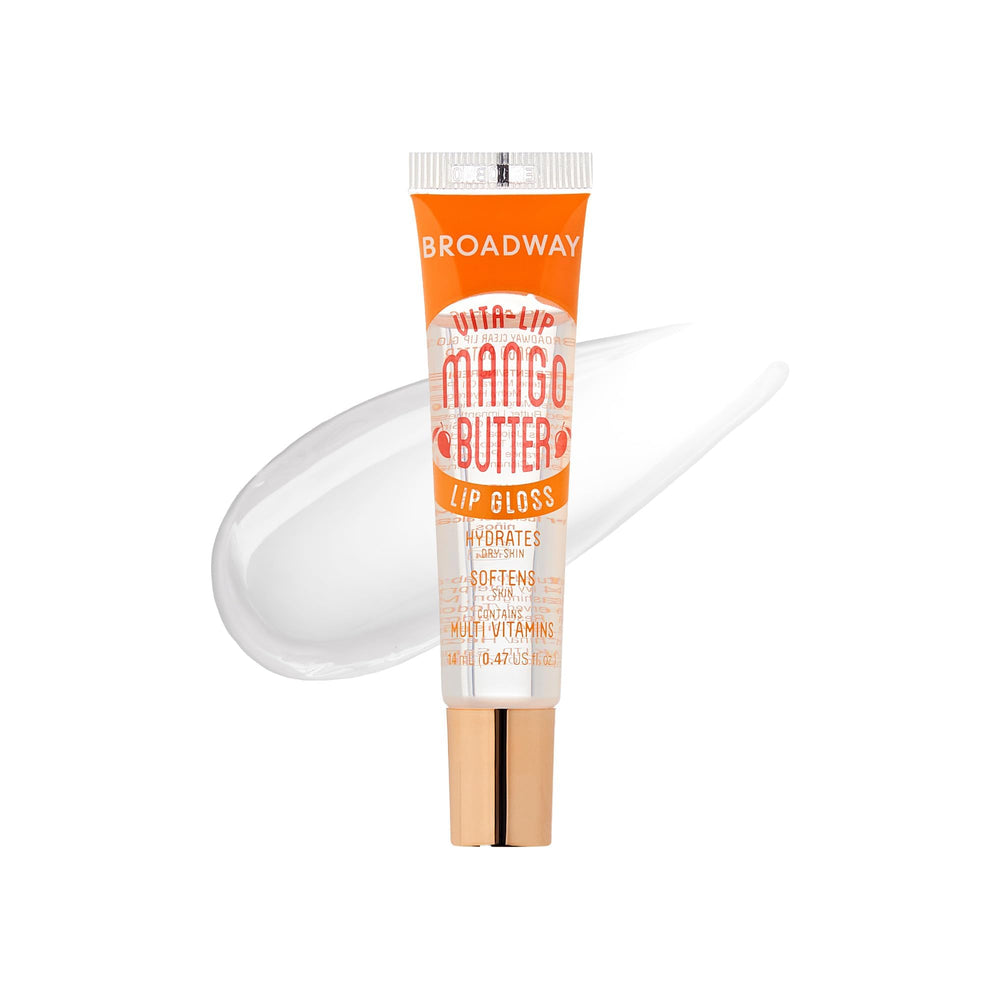 Ruby Kisses Broadway Vita-Lip Gloss formule incolore idéale sur tout maquillage