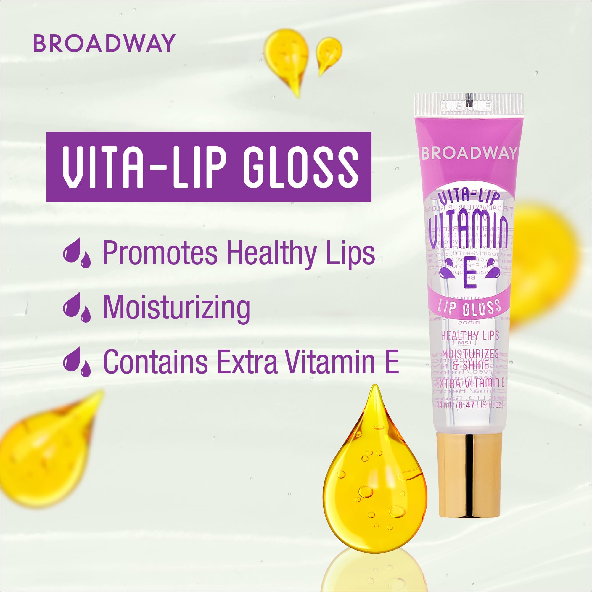 Hydratation douce des lèvres grâce au Vita-Lip Gloss de Ruby Kisses Broadway