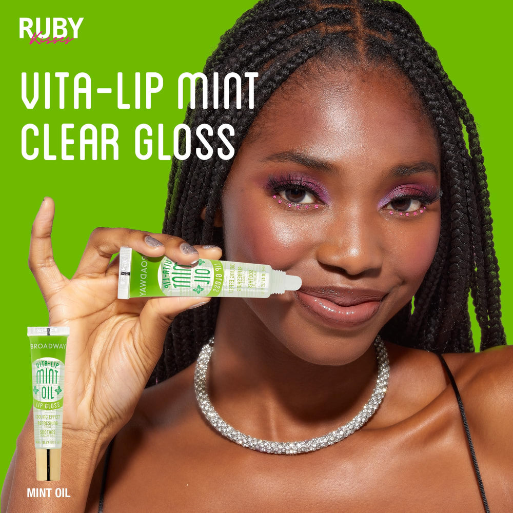 Menthe fraîche offeant sensation de fraîcheur avec le Vita-Lip Gloss