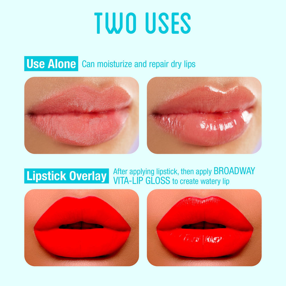 Utilisation quotidienne du Vita-Lip Gloss Ruby Kisses Broadway