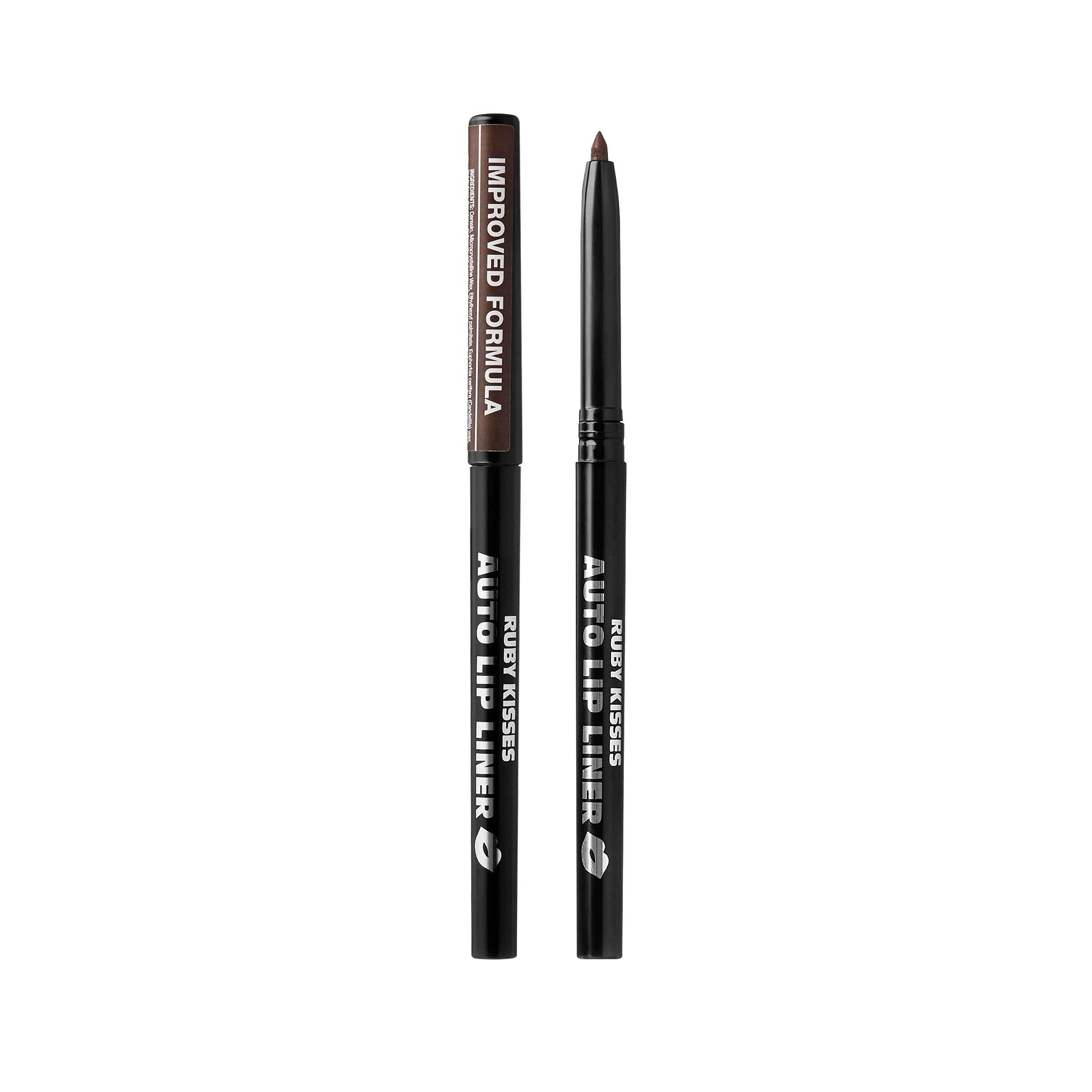 Ruby Kisses contour lèvres twist-up, application douce et rapide.