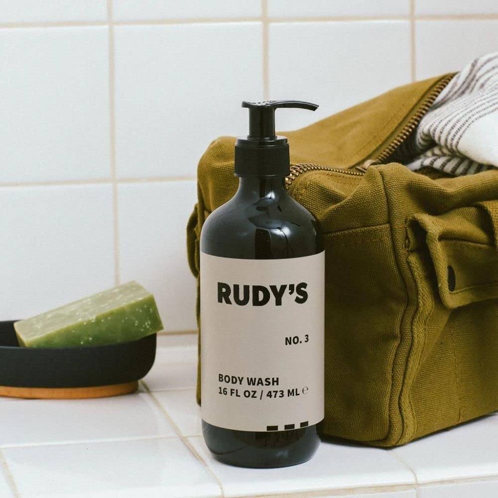 Rudy's No. 3 Gel Douche - usage quotidien pour une sensation fraîche