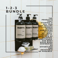 Rudy's No. 3 Gel Douche - parfum signature agrumes