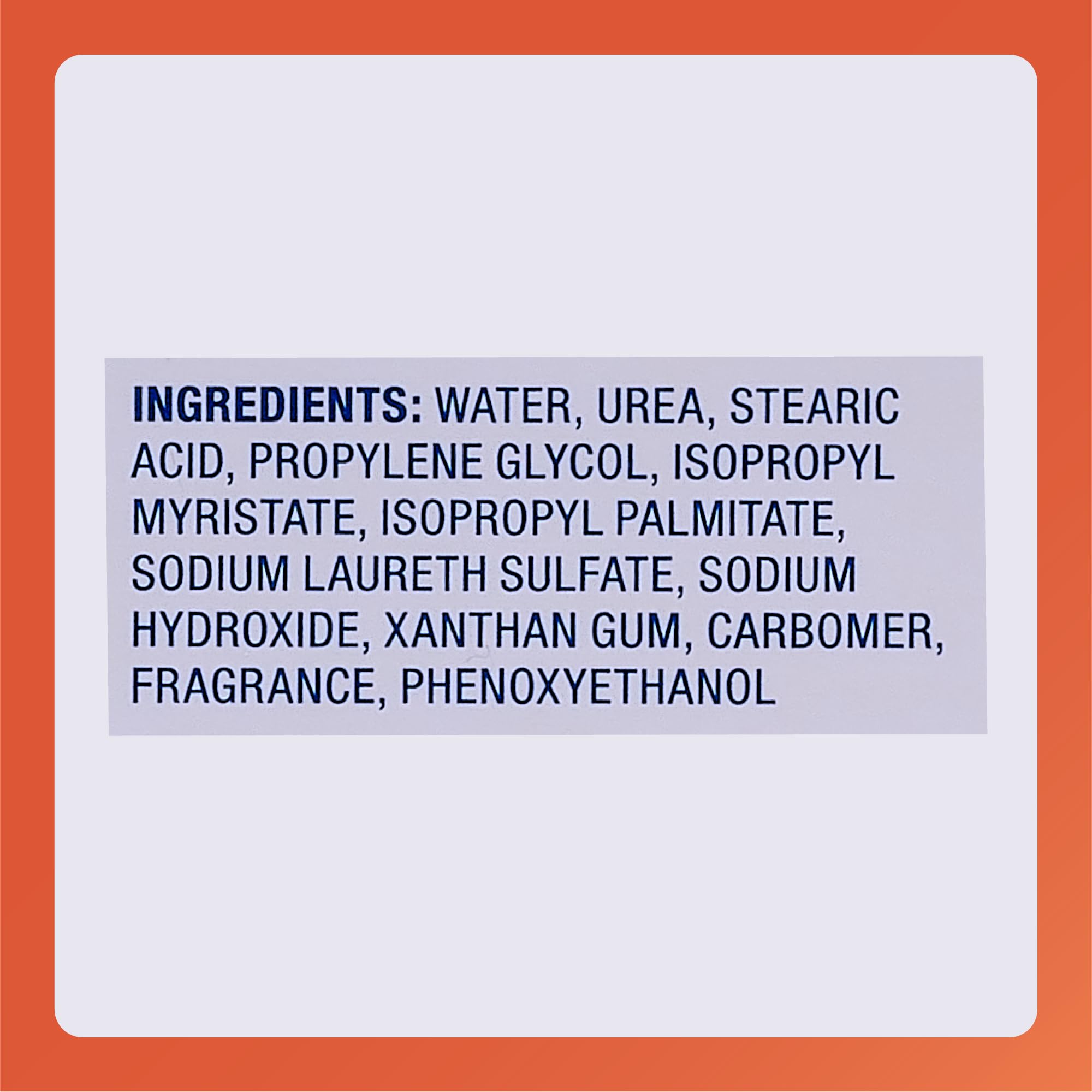 Texture crème Rugby Urea 20% vue de près lors de l’application