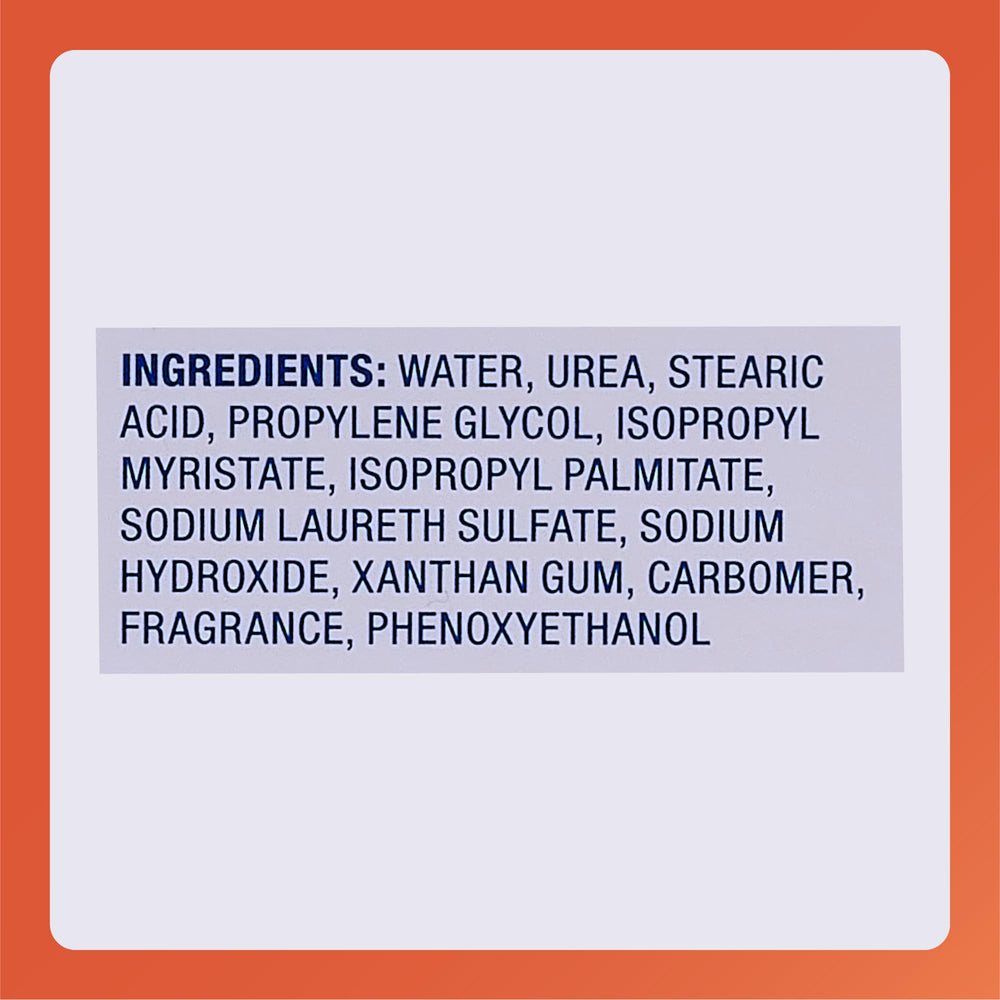 Texture crème Rugby Urea 20% vue de près lors de l’application