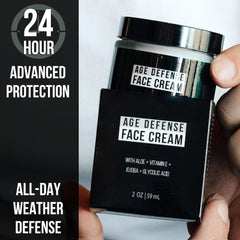 RUGGED & DAPPER Crème Visage – jour, hydratation tout au long de la journée