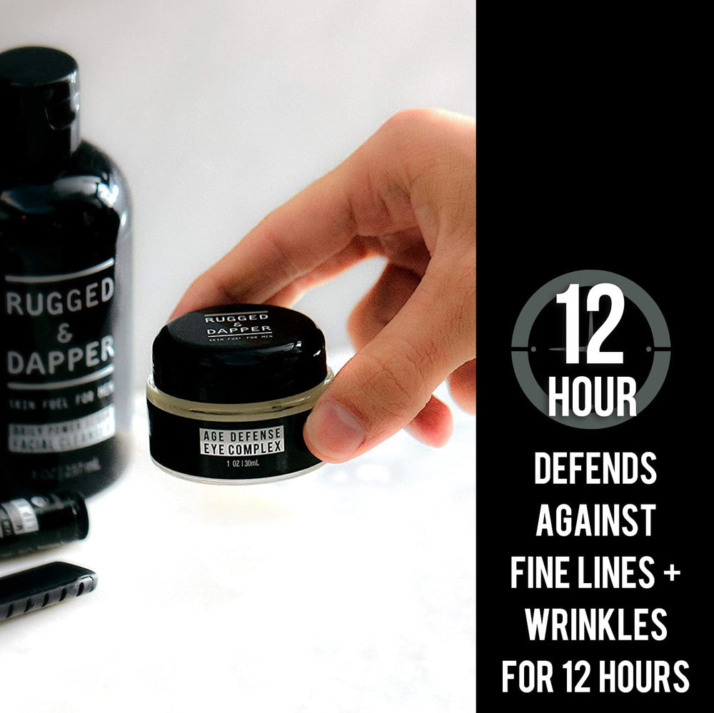 Le gel Yeux Rugged & DAPPER sans parfum s applique facilement et s absorbe rapidement.