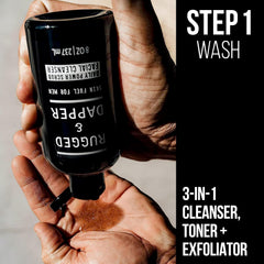 RUGGED & DAPPER hydratant anti‑âge, défense et hydratation durable pour homme.