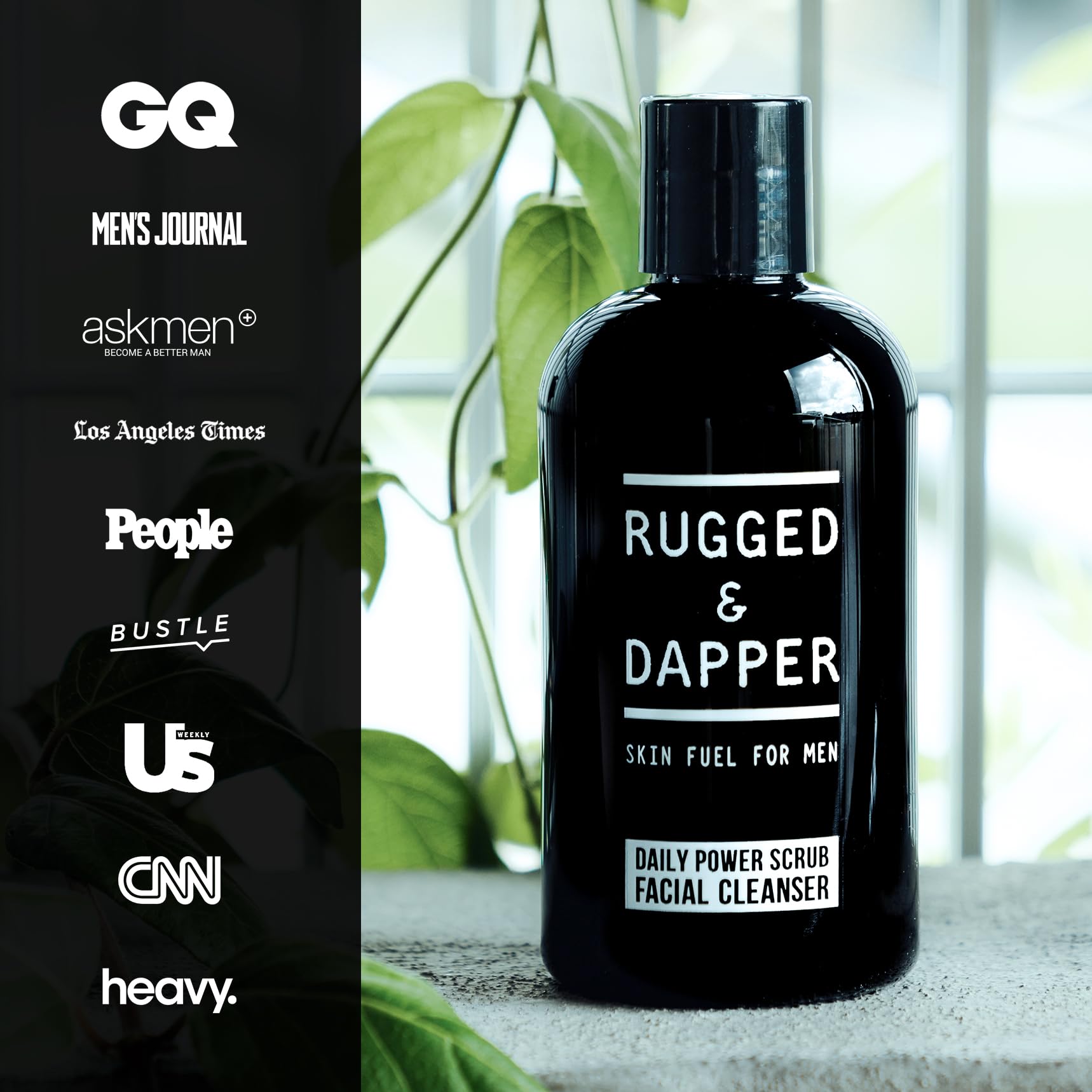 RUGGED & DAPPER – Utilisation matin et soir pour une routine simplifiée