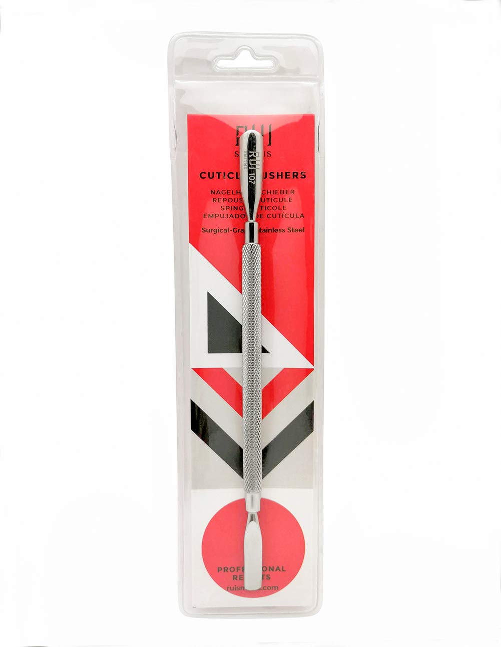 Rui Smiths Pro Cuticle Poussoir idéal pour manucure professionnelle et routine à domicile.