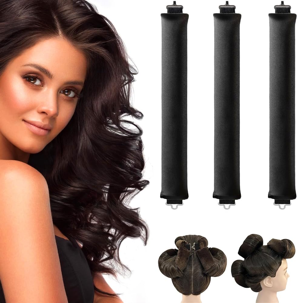 Rukebu boucles sans chaleur – rouleaux nocturnes pour boucles naturelles et douces