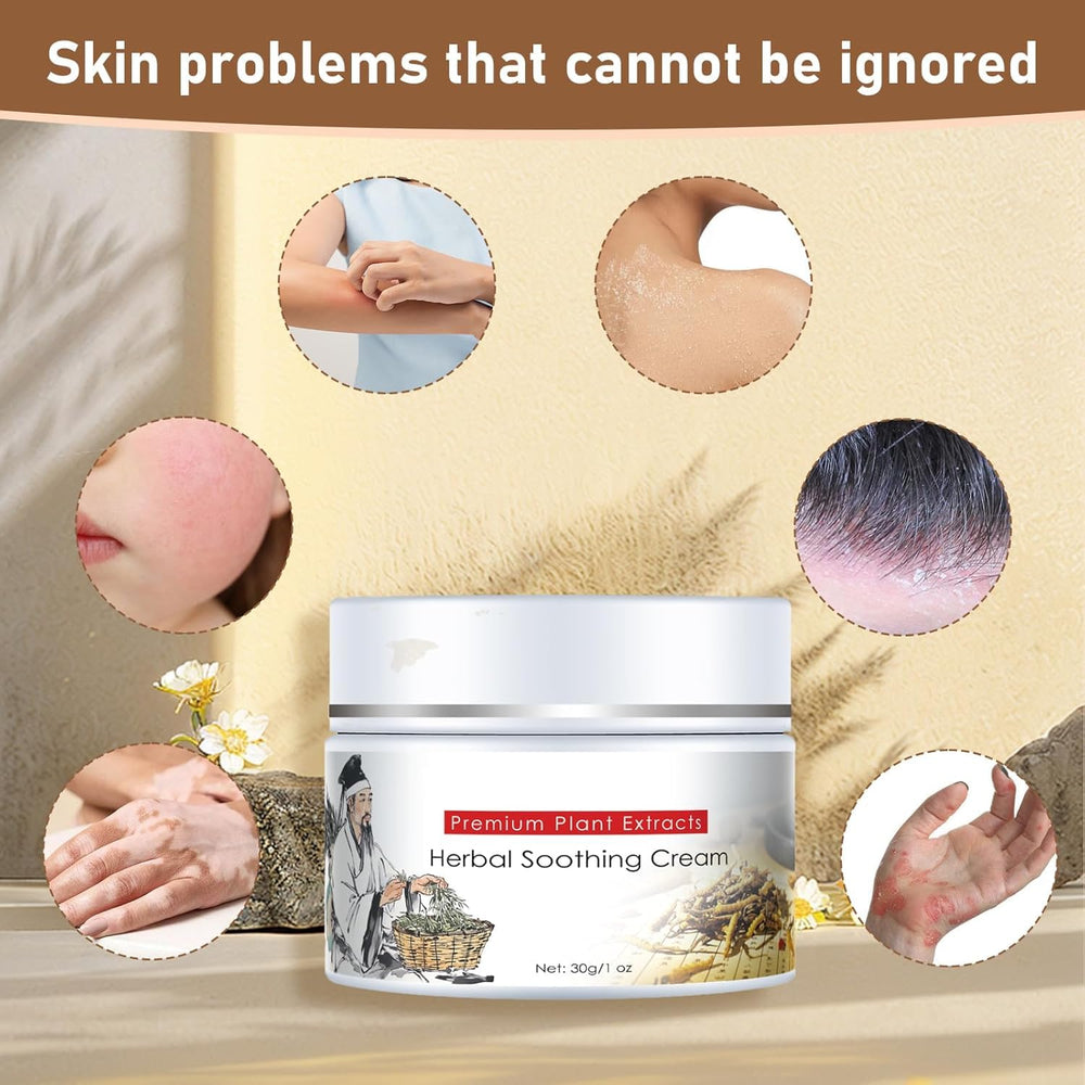 Ingrédients naturels de la Crème apaisante Rulinal pour peau saine