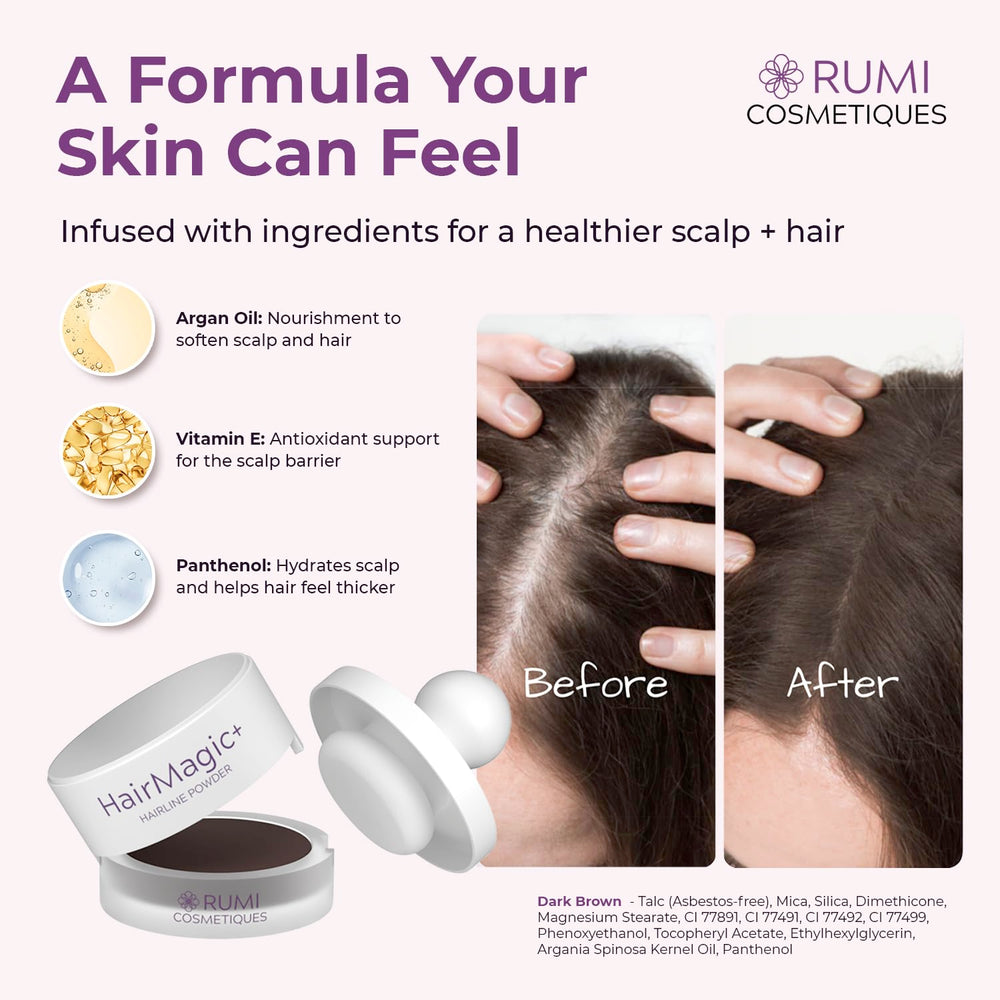 Rumi Cosmetiques HairMagic+ pigments adaptatifs pour teinte naturelle.