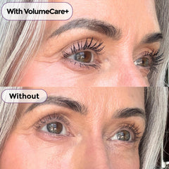 Rumi Cosmetiques VolumeCare+ Mascara, volume durable et longueur spectaculaire.