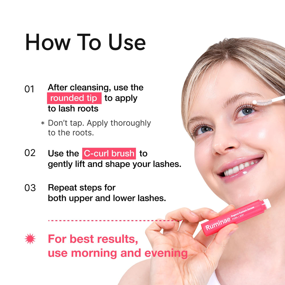 Ruminae Sérum réparateur Routine quotidienne discrète et efficace.