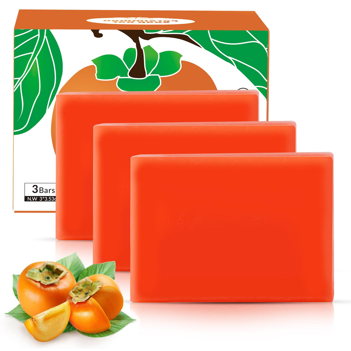 Runsidan Persimmon: savon-barre-odeur-contrôle après-douche, fraîcheur durable.