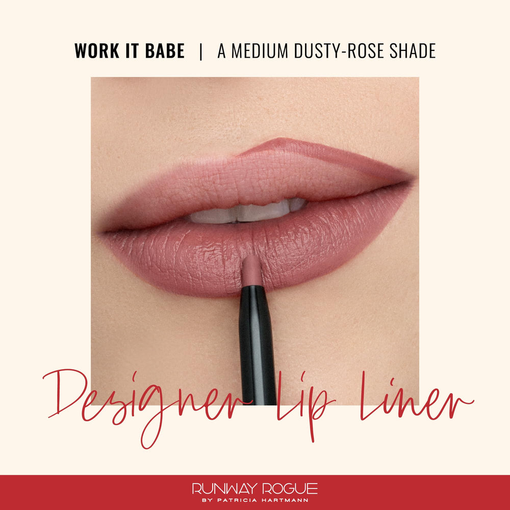 Runway Rogue application contour lèvres pour une définition nette.