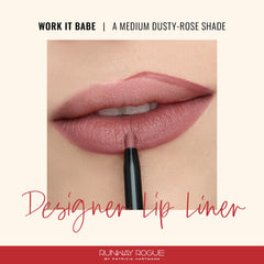 Runway Rogue application contour lèvres pour une définition nette.