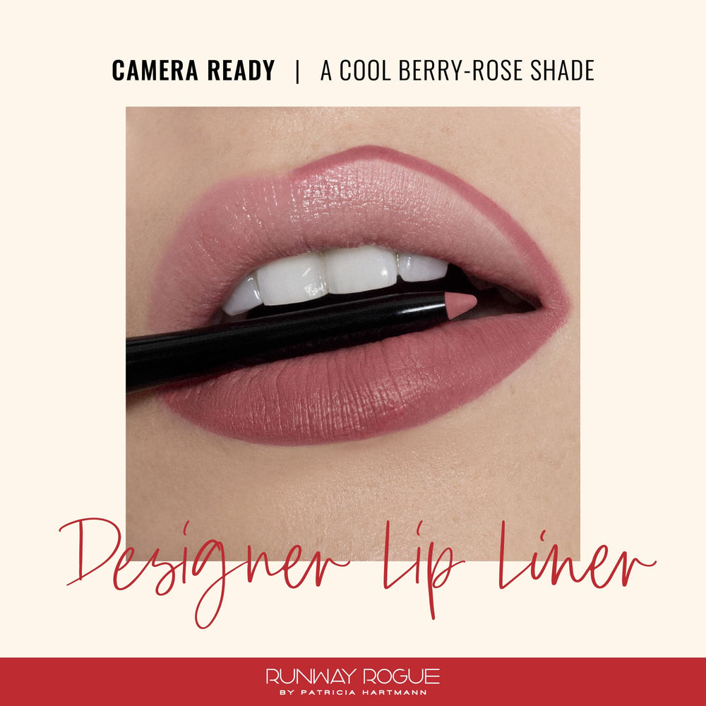 Runway Rogue Lip Liner Matte Rose-Berry, fini velouté pour un look élégant