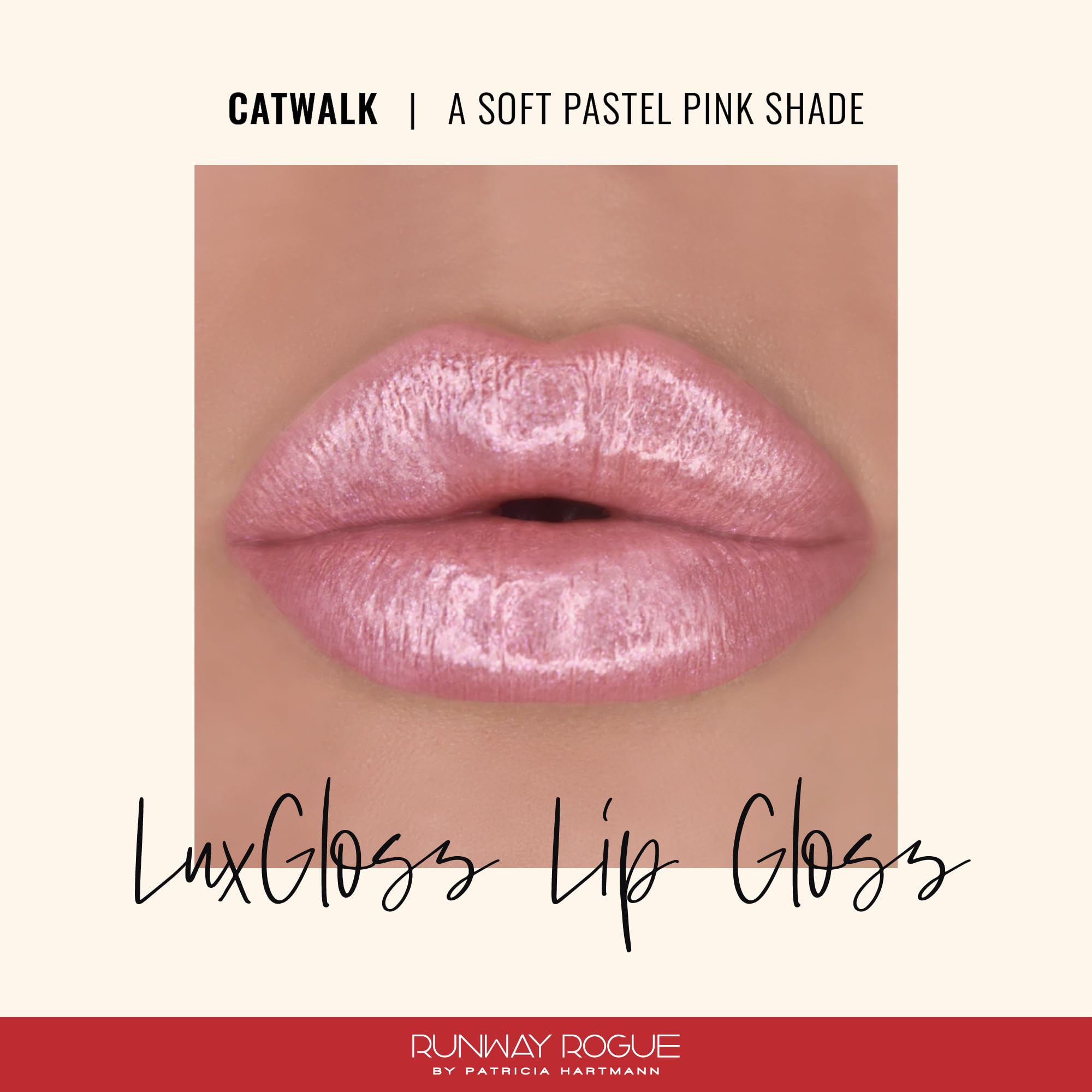 LuxGloss Catwalk offre une brillance scintillante et non collante.