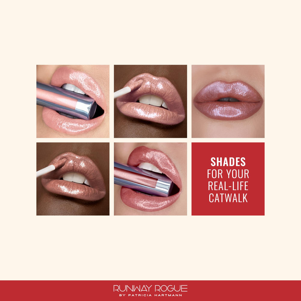 Parfum vanillé doux de LuxGloss Catwalk lors de l’application.