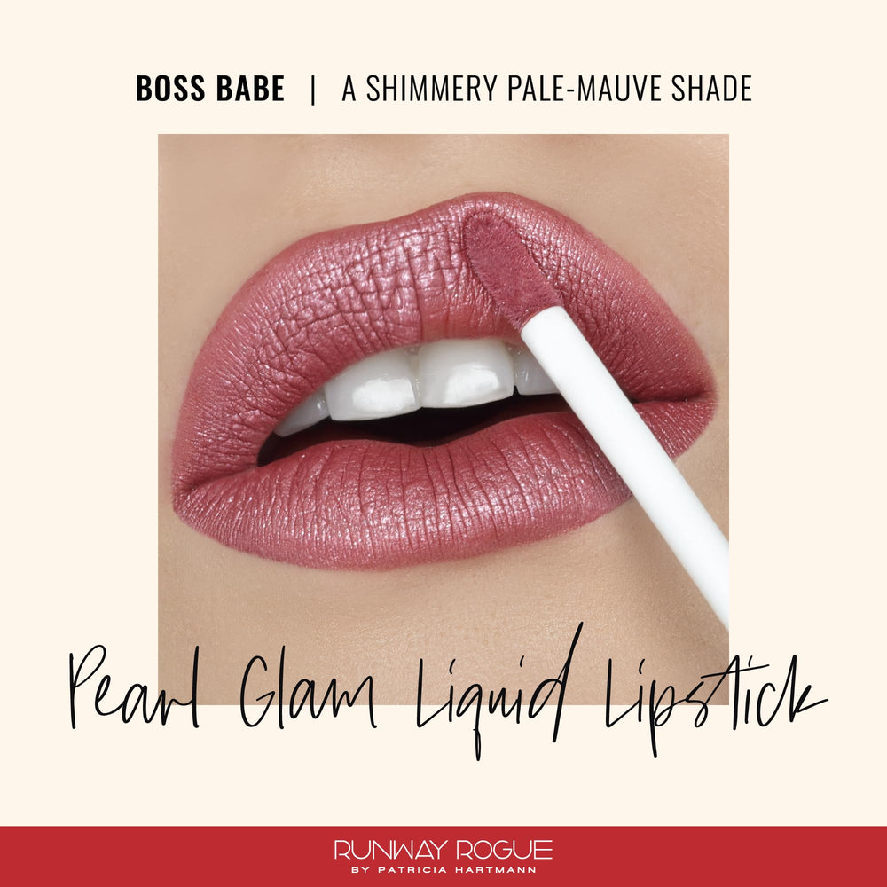 Runway Rogue Pearl Glam application rouge à lèvres pour précision.