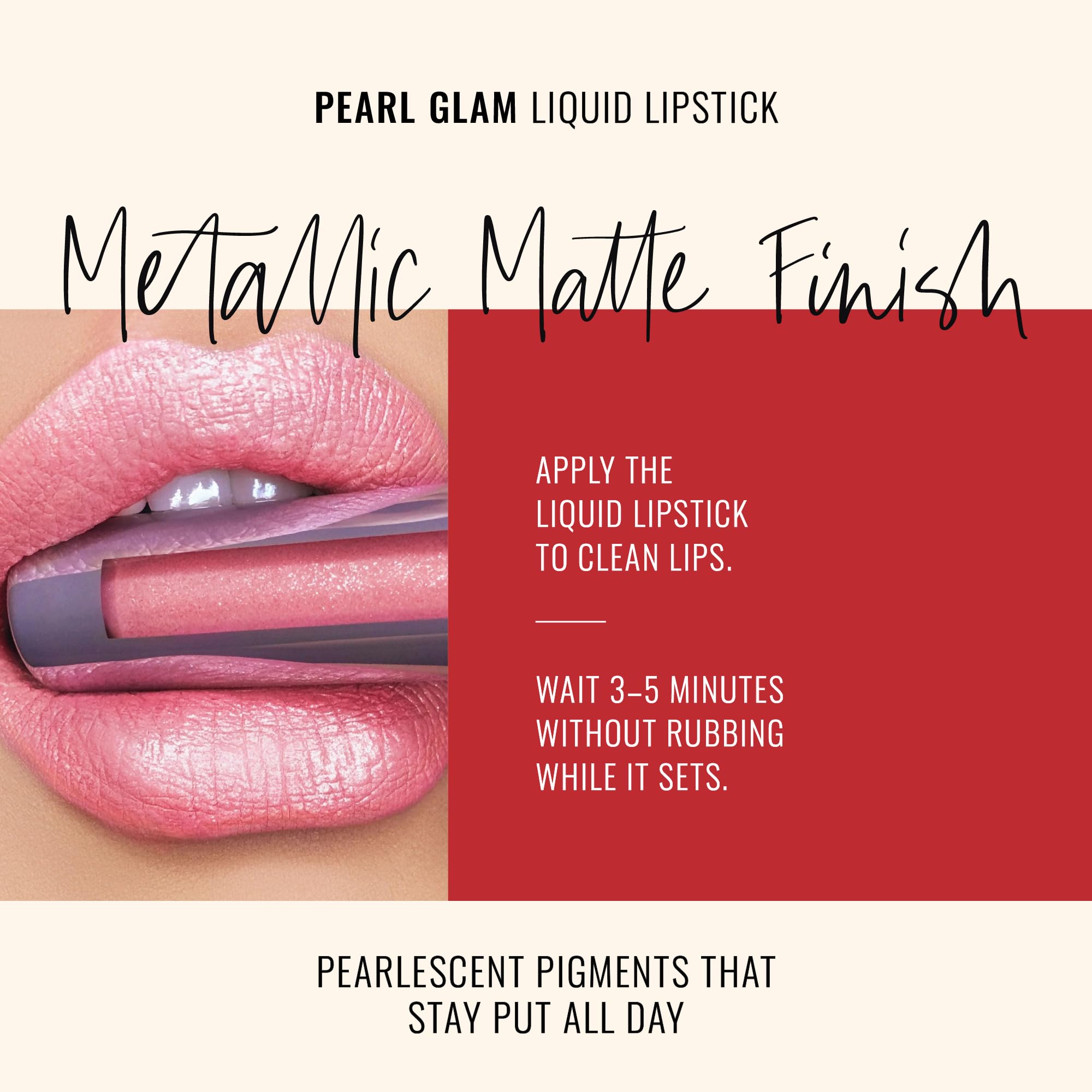 Runway Rogue Pearl Glam - finition métallisée qui scintille sous la lumière