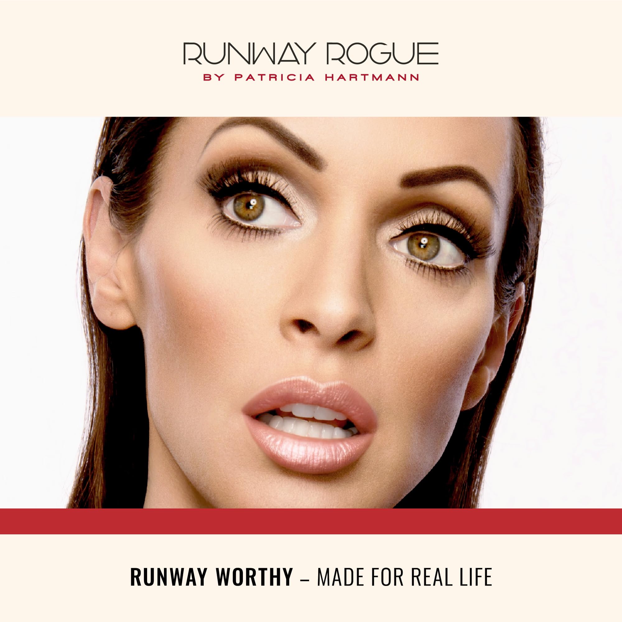 Runway Rogue Pearl Glam soin des lèvres avec texture veloutée.
