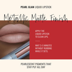 Runway Rogue Pearl Glam: paillettes argent et or pour un eclat glamour.