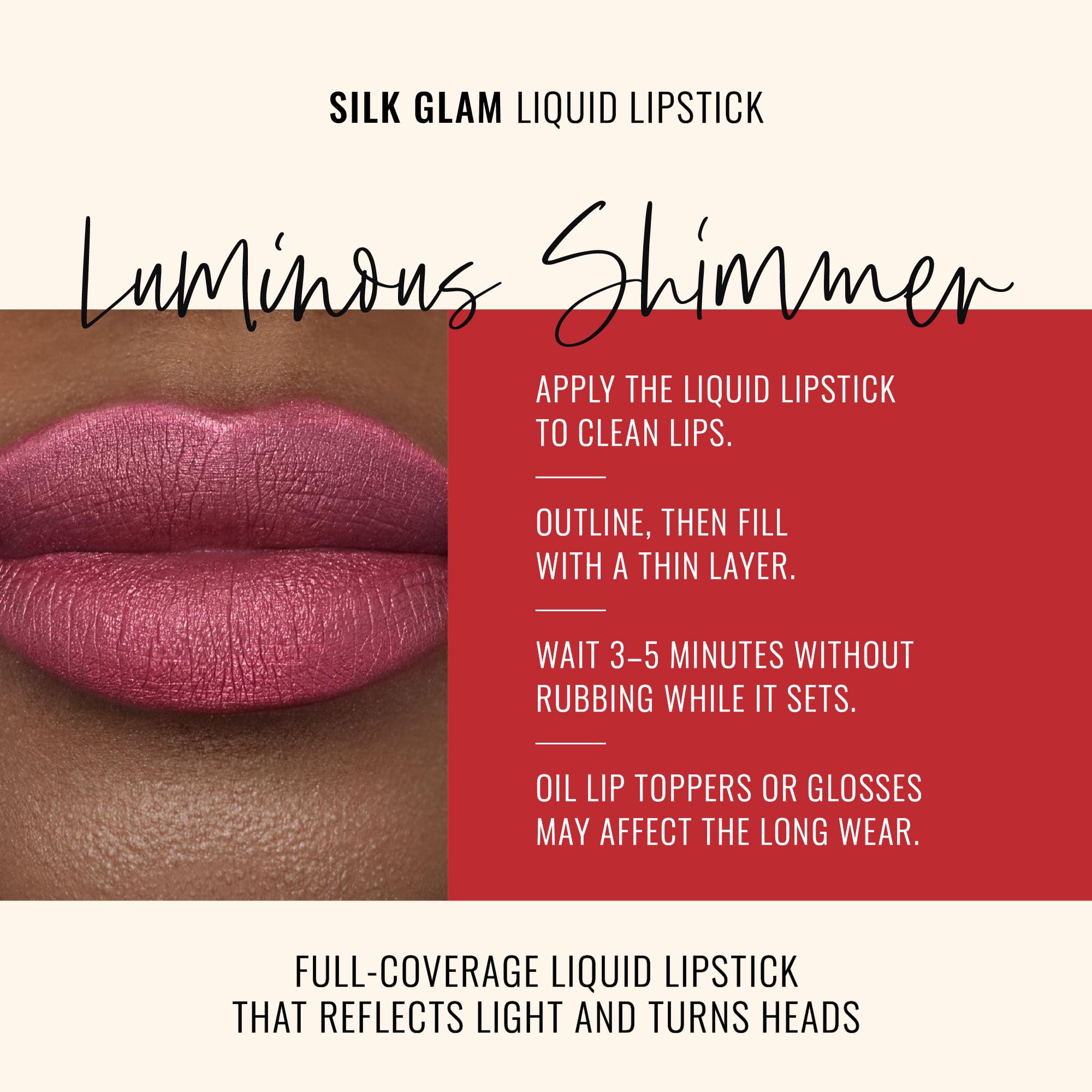 Runway Rogue Silk Glam First Class — texture satinée pour application lisse