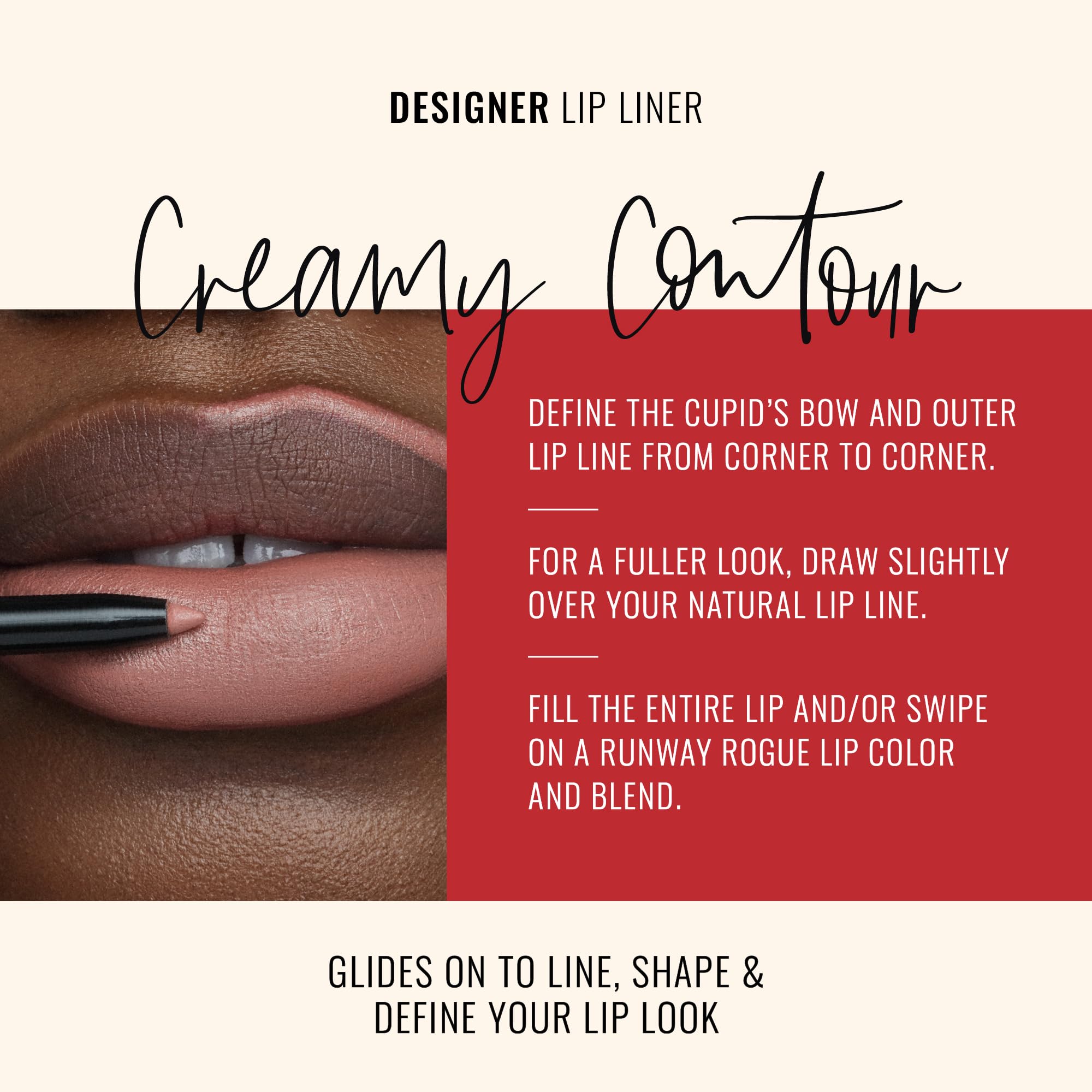 Runway Rogue stylo lèvres mat application quotidienne précise