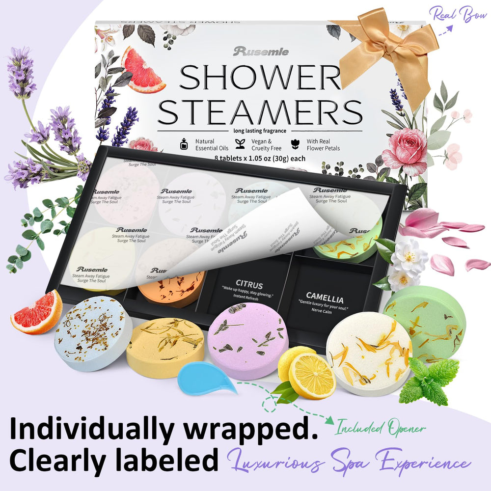 rusemle bougie-vapeur-douche eucalyptus-menthe pour dégagement des sinus.