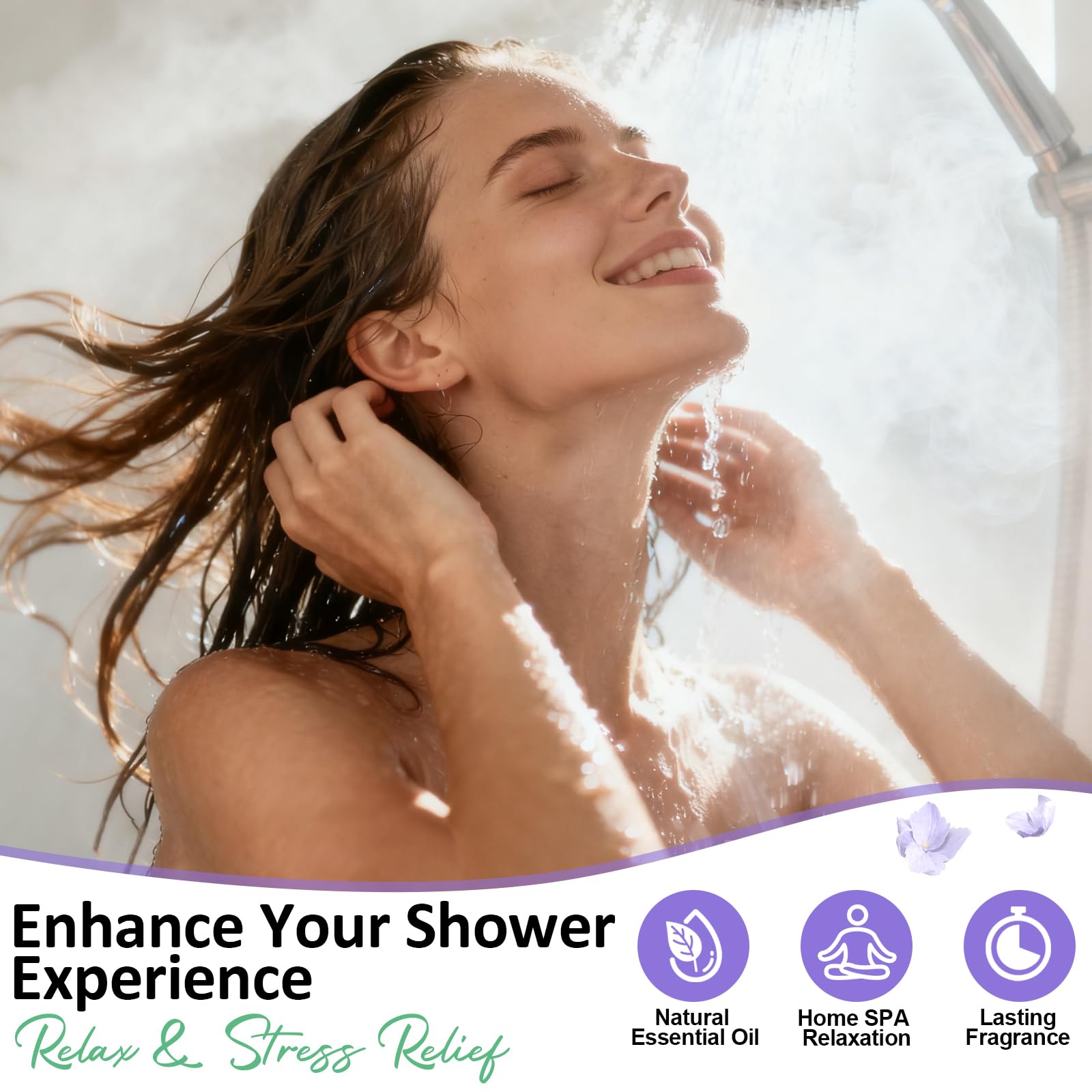 rusemle bougie-vapeur-douche pamplemousse pour énergie et vitalité.