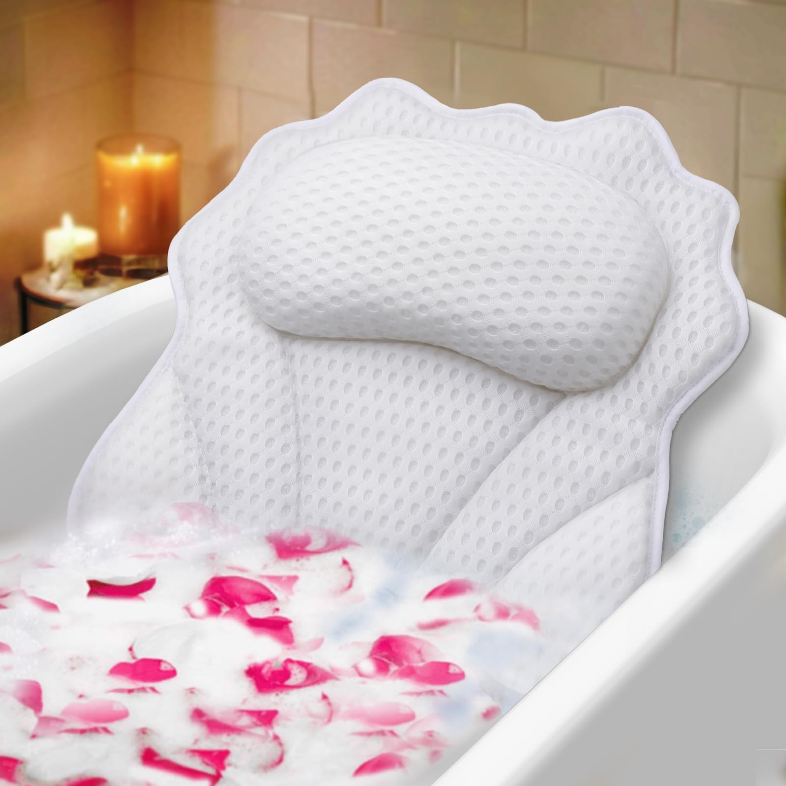 RUVINCE oreiller-bain-ergonomique-tete-cou offre un maintien optimal.
