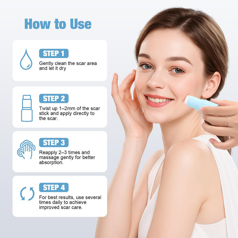 Rvlaim Stick-application-rapide-absorption laisse la peau douce rapidement.
