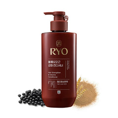 Ryo Conditionneur Renforcement Volume, bouteille visible, soin quotidien pour cheveux fins.