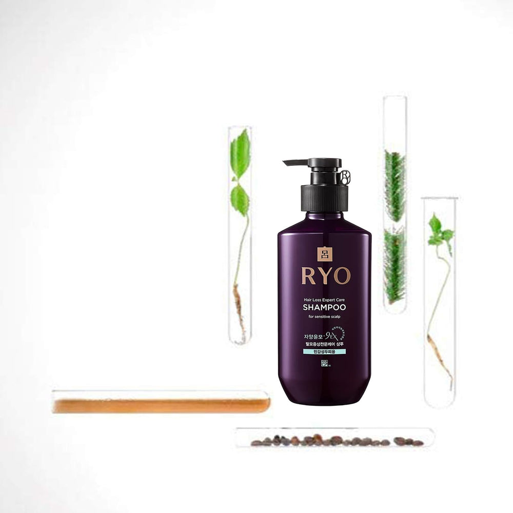Shampoing Ryo: usage quotidien pour soin apaisant et nettoyage en douceur.