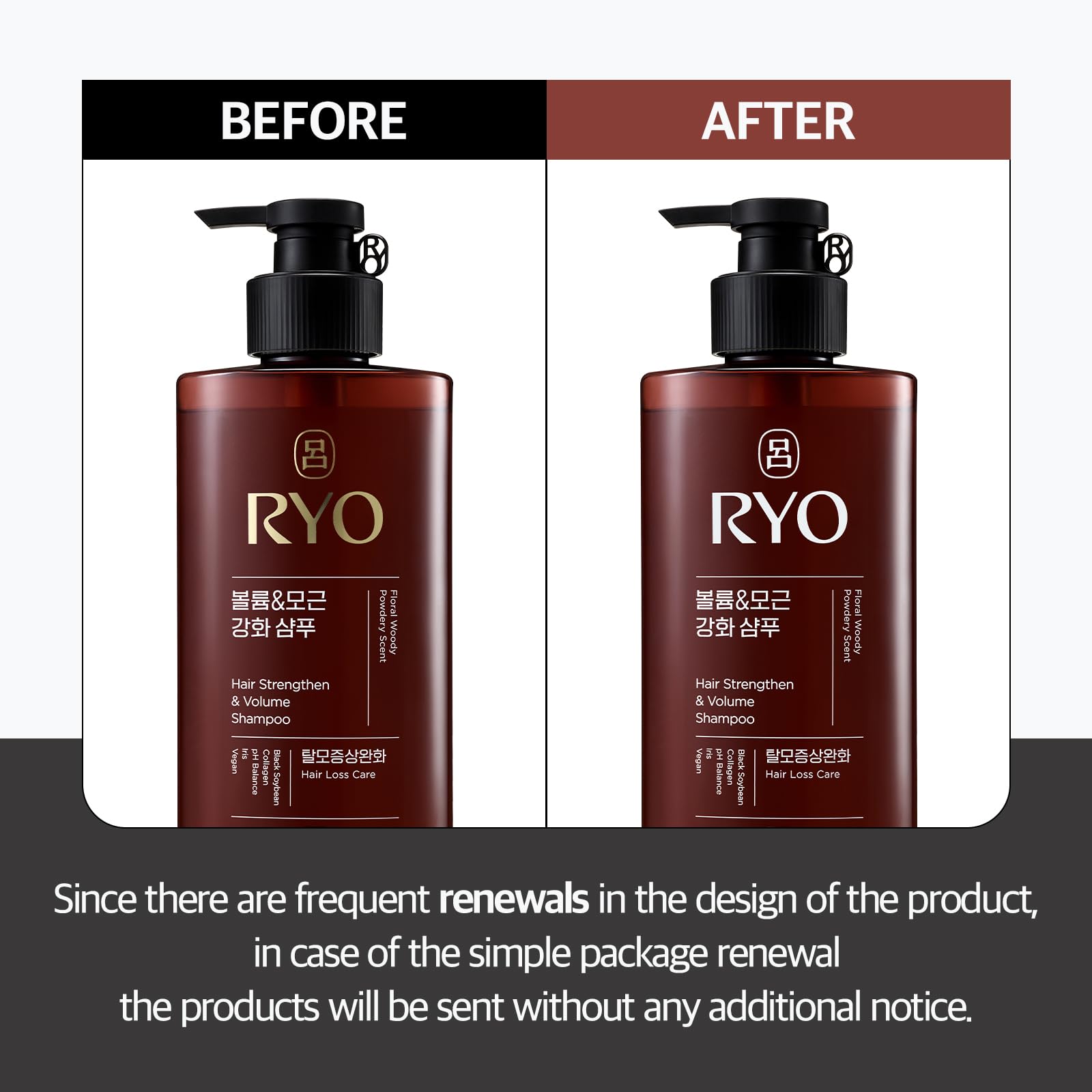 Shampoing RYO : mousse dense pour un lavage en douceur et volume.