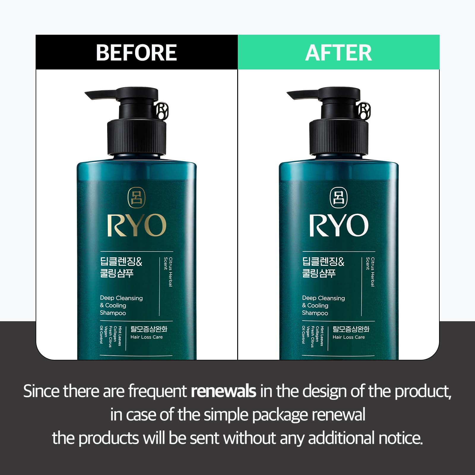 RYO Shampoing Tea Tree Menthe : extraits rafraîchissants pour scalp sensible