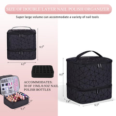 RZMAYIS étui lampe-ongles intégré, transport sûr et compact.