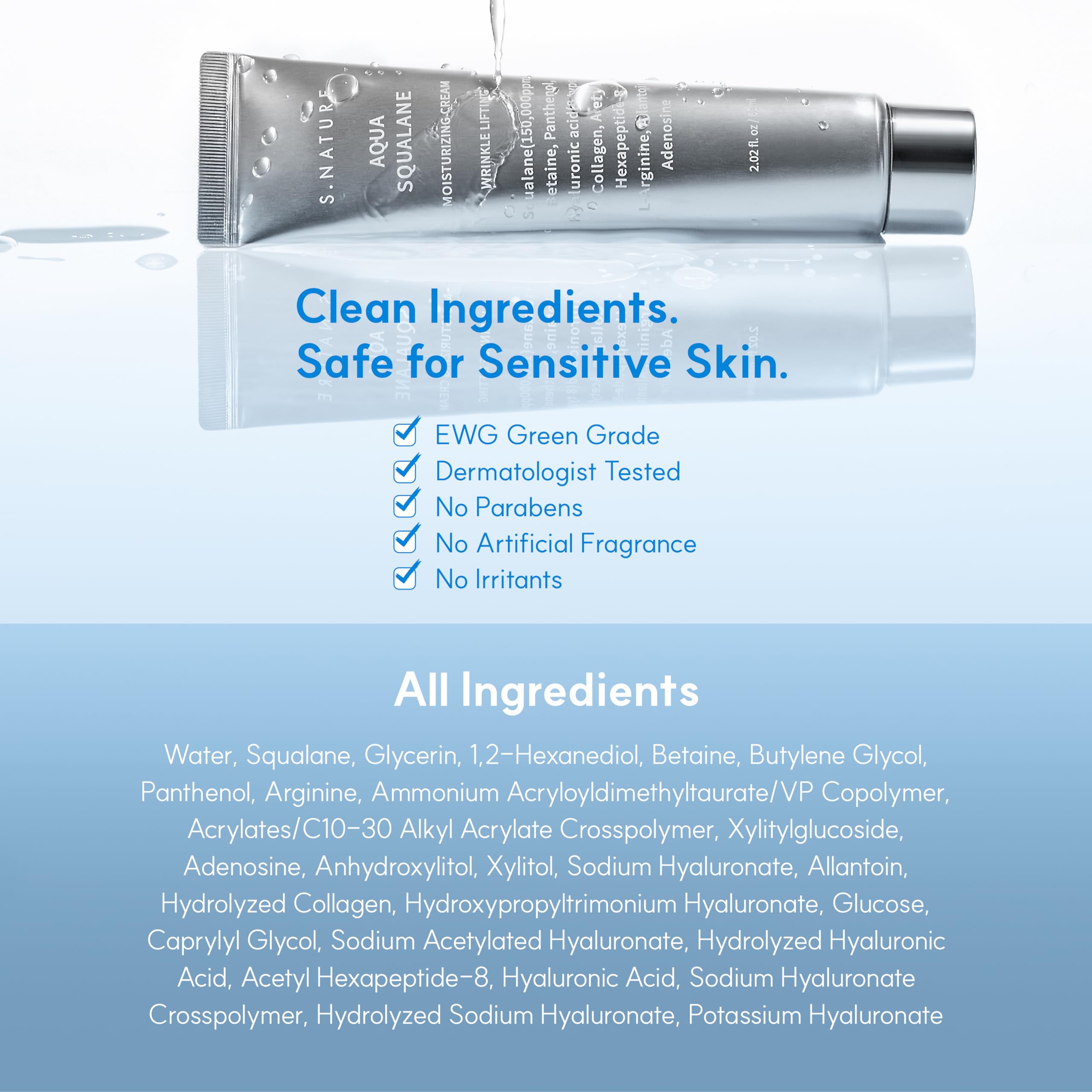 Pores et texture améliorés après application – peau plus lisse.