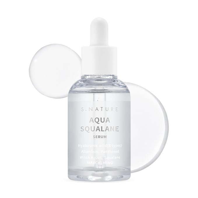 S.NATURE Aqua Squalane Serum emballage pratique.