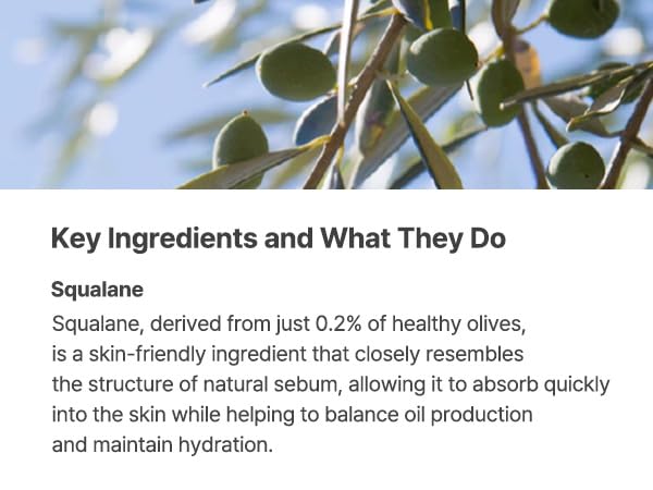 Régulation du sebum par S.NATURE Aqua Squalane.