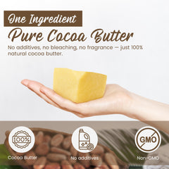 SAAQIN Beurre cacao 2 lb sachet refermable pour conservation pratique.