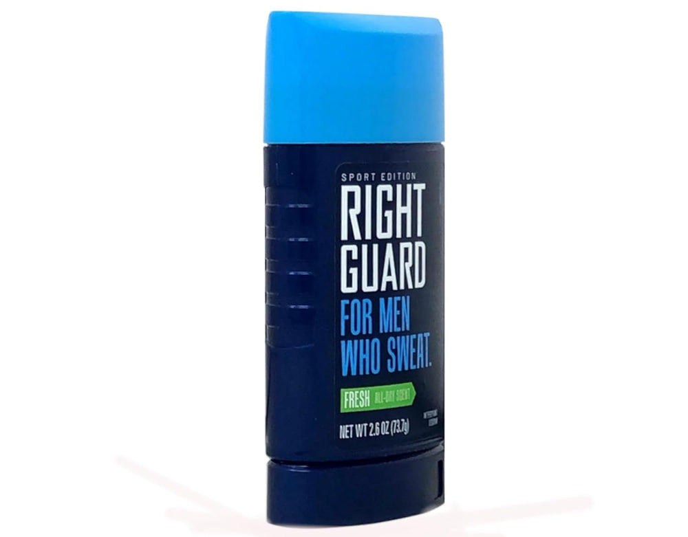 Sac de sport prêt à accueillir Right Guard Sport.